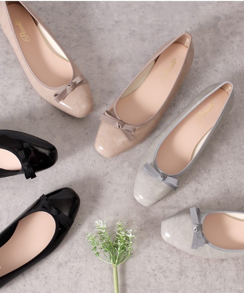 Parade（パレード）の「【MADE IN JAPAN】日本製・痛くなりにくい防水美形パンプス　1805【Parade】（パンプス・レディース・ブラック/グレー/グレイッシュベージュ/ピンク/アイボリー・22.5cm/23.5cm/24.5cm/23.0cm/24.0cm）」の8枚目の写真