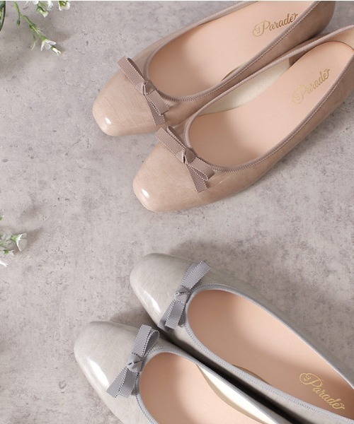 Parade（パレード）の「【MADE IN JAPAN】日本製・痛くなりにくい防水美形パンプス　1805【Parade】（パンプス・レディース・ブラック/グレー/グレイッシュベージュ/ピンク/アイボリー・22.5cm/23.5cm/24.5cm/23.0cm/24.0cm）」の13枚目の写真