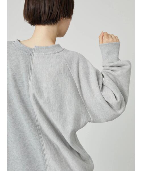 AMERICAN HOLIC（アメリカンホリック）の「切り替えロゴ裏毛プルオーバー（スウェット・レディース・ホワイト系その他/グレー系その他・FREE）」の10枚目の写真