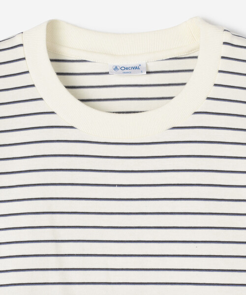 ORCIVAL（オーシバル）の「ORCIVAL | ハイカウントジャージー クルーネックTシャツ MEN（Tシャツ/カットソー・メンズ・C/D/A/B・4/5）」の10枚目の写真