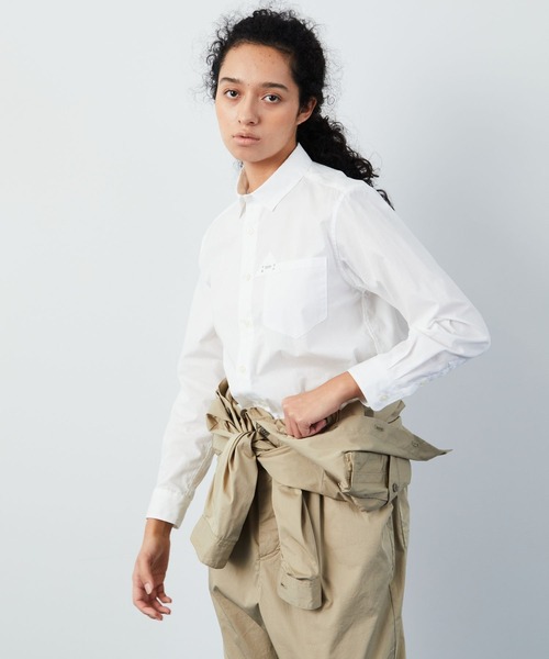 FRAPBOIS（フラボア）の「クリーン ジャンプスーツ（つなぎ/オールインワン・レディース・グレイッシュベージュ/ネイビー・1/2）」の15枚目の写真