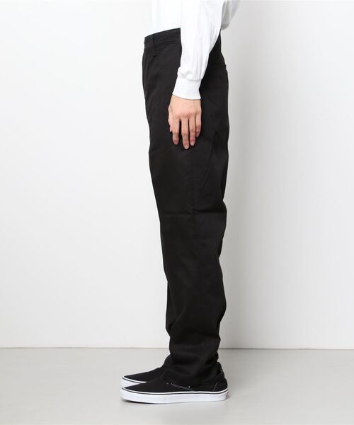 Levi's スタプレ ブラック スラックス W28 L32 新品】リーバイス スタプレ チノパンツ ワイドレッグ ブラック