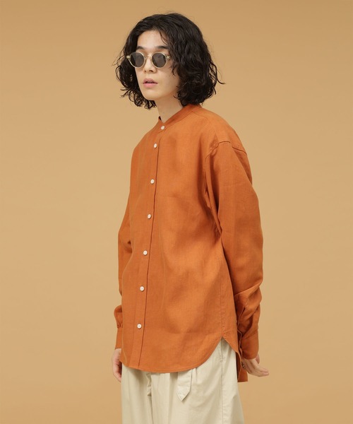 Lb 03 リネンバンドカラーギャザーシャツ シャツ ブラウス Nano Universe ナノユニバース のファッション通販 Zozotown Lb 03 リネンバンドカラーギャザーシャツ シャツ ブラウス Nano Universe ナノユニバース のファッション通販 Zozotown