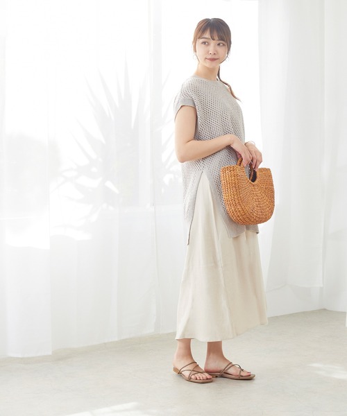 menue(メヌエ)の「2way華奢ストラップサンダル(サンダル・レディース・アッシュグレー/グリーン/ブラウン/ブラック/アイボリー/シルバー/オレンジ・LL/3L/S/M/L/XS)」の11枚目の写真