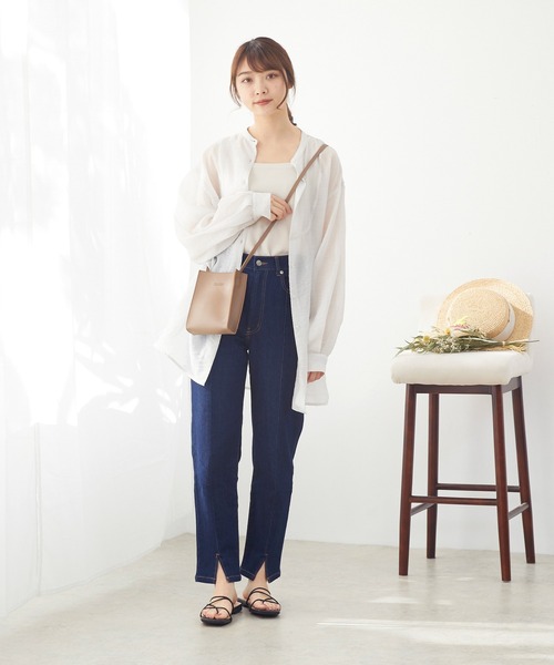 menue(メヌエ)の「2way華奢ストラップサンダル(サンダル・レディース・アッシュグレー/グリーン/ブラウン/ブラック/アイボリー/シルバー/オレンジ・LL/3L/S/M/L/XS)」の16枚目の写真