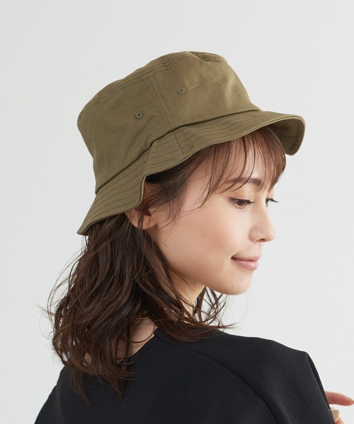abahouse mavie（アバハウスマヴィ）の「バゲットハット（ハット・レディース・カーキ/ホワイト/ブラック・フリー）」の3枚目の写真
