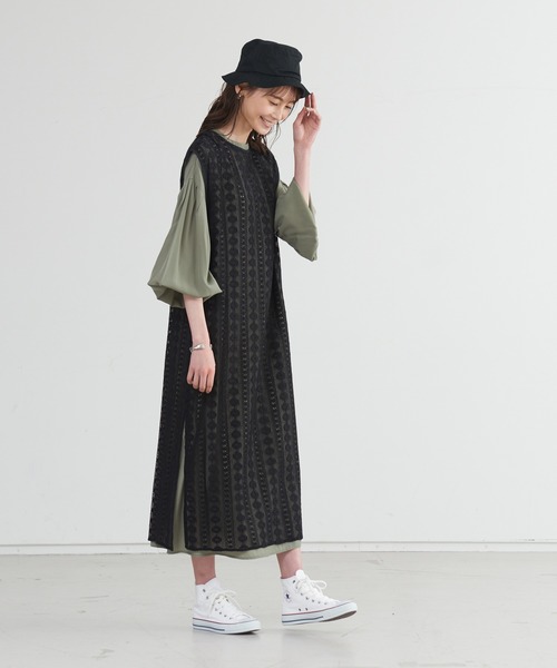 abahouse mavie（アバハウスマヴィ）の「バゲットハット（ハット・レディース・カーキ/ホワイト/ブラック・フリー）」の18枚目の写真