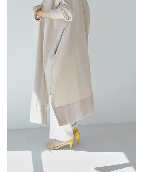 AMERICAN HOLIC(アメリカンホリック)の「UVカット丈違いニュアンスカーディガン(カーディガン/ボレロ・レディース・ライトベージュ/チャコールグレー/ブラック・L/M)」の9枚目の写真