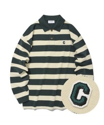 【COVERNAT】PIQUE CREWNECK / カバーナット ワンポイントロゴ ピケ クルーネック スウェット