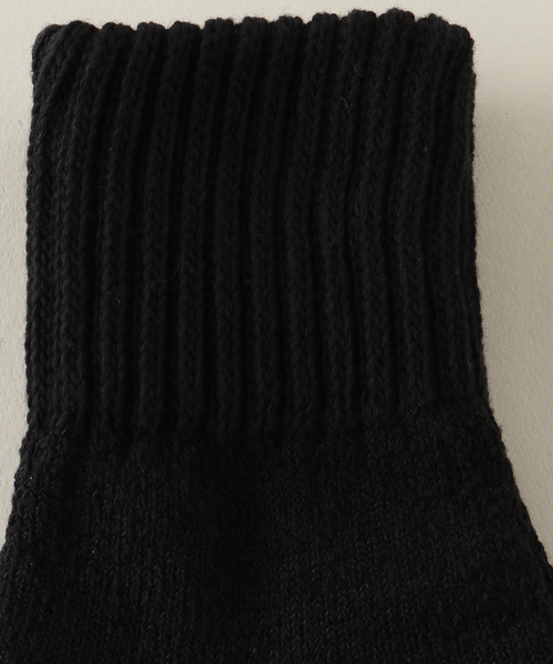 JOURNAL STANDARD J.S HOMESTEAD（ジャーナルスタンダードホームステッド）の「【j.s.homestead】SINKER RIB SOX（ソックス/靴下・メンズ・ホワイト/ブラック/アイボリー・FREE）」の4枚目の写真