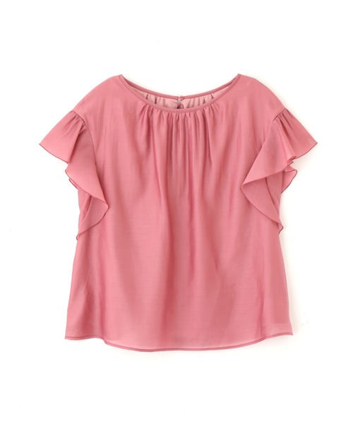 PROPORTION BODY DRESSING（プロポーションボディドレッシング）の「ダブルリボンシアーブラウス / 1212110502（シャツ/ブラウス・レディース・ピンク/グレー/ホワイト系その他・SMALL/MEDIUM）」の12枚目の写真