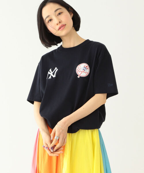 BEAMS BOY（ビームスボーイ）の「NEW ERA × BEAMS BOY / 別注 MLB Tシャツ（Tシャツ/カットソー・レディース・ネイビー/ホワイト・FREE）」の16枚目の写真