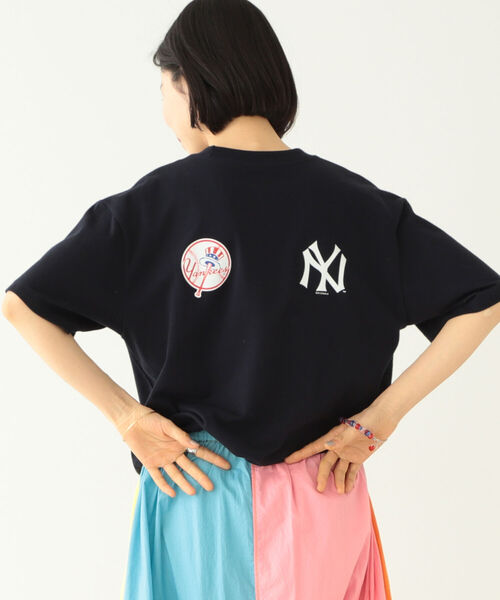 BEAMS BOY（ビームスボーイ）の「NEW ERA × BEAMS BOY / 別注 MLB Tシャツ（Tシャツ/カットソー・レディース・ネイビー/ホワイト・FREE）」の19枚目の写真