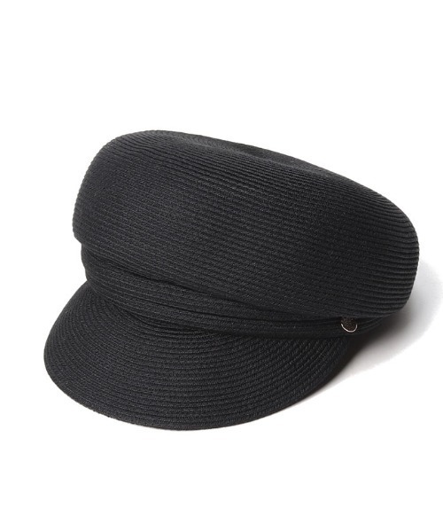 allureville(アルアバイル)の「ペーパーブレードキャスケット(キャスケット・レディース・ベージュ/ブラック・2)」の1枚目の写真