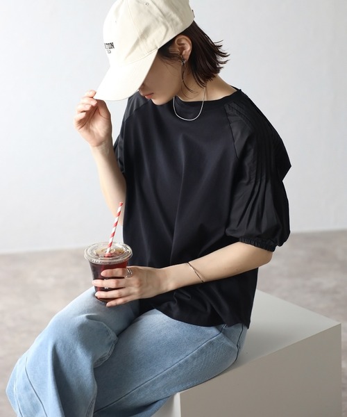 model：H163 着用サイズ：FREE