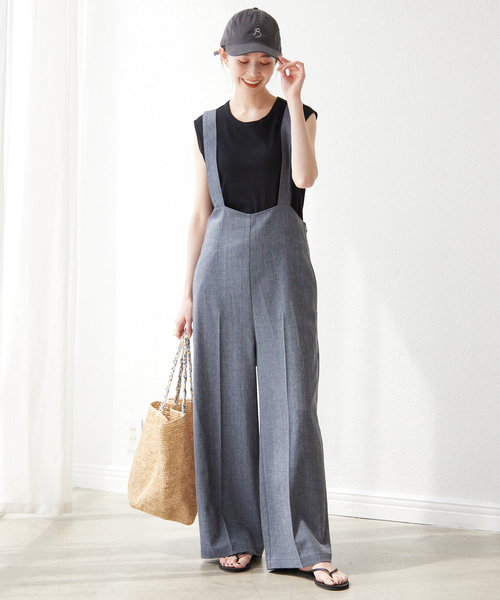 SLOBE IENA(スローブイエナ)の「ハイスピン天竺タンク(タンクトップ・レディース・ホワイト/ブラック/ブラウン/オレンジ/ブルー系その他・FREE)」の21枚目の写真