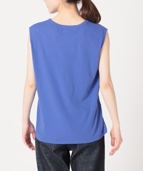 SLOBE IENA(スローブイエナ)の「ハイスピン天竺タンク(タンクトップ・レディース・ホワイト/ブラック/ブラウン/オレンジ/ブルー系その他・FREE)」の10枚目の写真