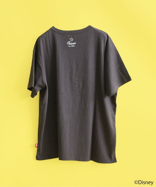 AVIREX（アヴィレックス）の「AVIREX/MICKEY MOUSE CLUB T-SHIRT/ アヴィレックス/ミッキーマウス クラブティーシャツ（Tシャツ/カットソー・レディース・ホワイト/チャコールグレー・FREE）」の4枚目の写真