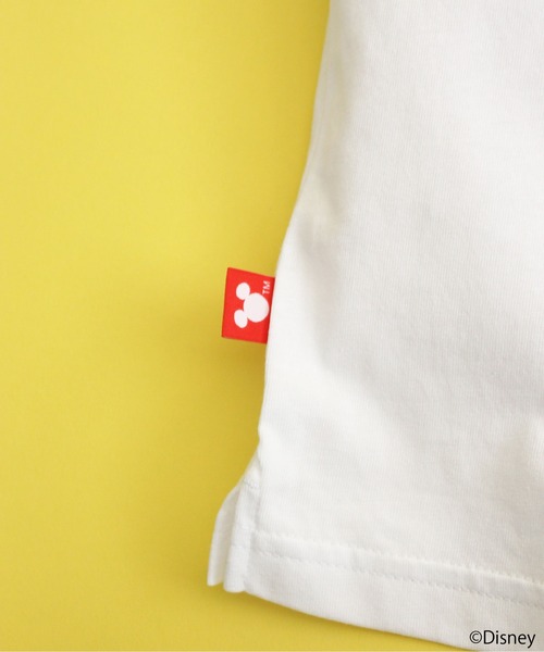 AVIREX（アヴィレックス）の「AVIREX/MICKEY MOUSE CLUB T-SHIRT/ アヴィレックス/ミッキーマウス クラブティーシャツ（Tシャツ/カットソー・レディース・ホワイト/チャコールグレー・FREE）」の16枚目の写真