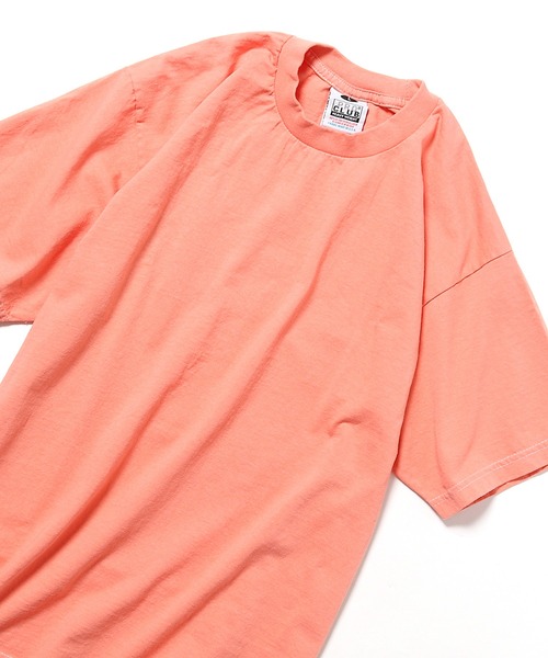 PRO CLUB (プロクラブ)の「▲Pro Club/プロクラブ 101 Adult Short Sleeve Tee Crew Neck(Heavyweight) 半袖Tシャツ カットソー ヘビーウェイト(Tシャツ/カットソー・メンズ・チャコール/バイオレット/ピンク/オリーブ/イエロー・2XL/L/M/XL/S)」の5枚目の写真