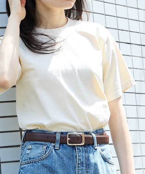 PRO CLUB (プロクラブ)の「▲Pro Club/プロクラブ 101 Adult Short Sleeve Tee Crew Neck(Heavyweight) 半袖Tシャツ カットソー ヘビーウェイト(Tシャツ/カットソー・メンズ・チャコール/バイオレット/ピンク/オリーブ/イエロー・2XL/L/M/XL/S)」の4枚目の写真