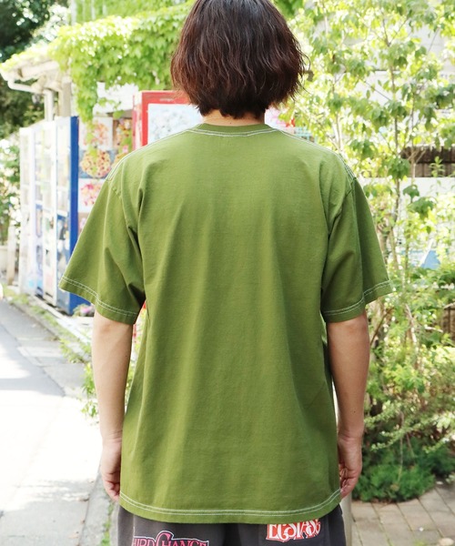 PRO CLUB (プロクラブ)の「▲Pro Club/プロクラブ 101 Adult Short Sleeve Tee Crew Neck(Heavyweight) 半袖Tシャツ カットソー ヘビーウェイト(Tシャツ/カットソー・メンズ・チャコール/バイオレット/ピンク/オリーブ/イエロー・2XL/L/M/XL/S)」の6枚目の写真