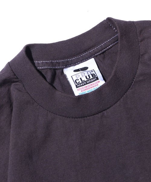 PRO CLUB (プロクラブ)の「▲Pro Club/プロクラブ 101 Adult Short Sleeve Tee Crew Neck(Heavyweight) 半袖Tシャツ カットソー ヘビーウェイト(Tシャツ/カットソー・メンズ・チャコール/バイオレット/ピンク/オリーブ/イエロー・2XL/L/M/XL/S)」の15枚目の写真