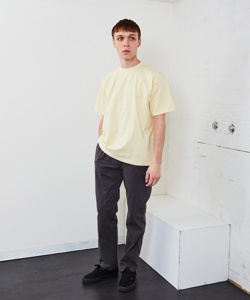 PRO CLUB (プロクラブ)の「▲Pro Club/プロクラブ 101 Adult Short Sleeve Tee Crew Neck(Heavyweight) 半袖Tシャツ カットソー ヘビーウェイト(Tシャツ/カットソー・メンズ・チャコール/バイオレット/ピンク/オリーブ/イエロー・2XL/L/M/XL/S)」の18枚目の写真
