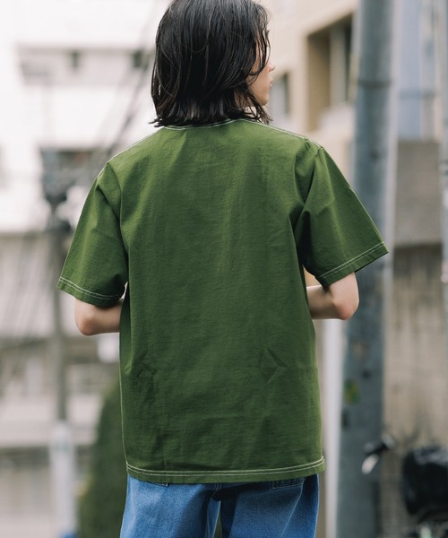 PRO CLUB (プロクラブ)の「▲Pro Club/プロクラブ 101 Adult Short Sleeve Tee Crew Neck(Heavyweight) 半袖Tシャツ カットソー ヘビーウェイト(Tシャツ/カットソー・メンズ・チャコール/バイオレット/ピンク/オリーブ/イエロー・2XL/L/M/XL/S)」の19枚目の写真