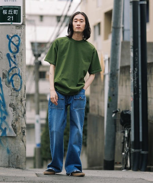 PRO CLUB (プロクラブ)の「▲Pro Club/プロクラブ 101 Adult Short Sleeve Tee Crew Neck(Heavyweight) 半袖Tシャツ カットソー ヘビーウェイト(Tシャツ/カットソー・メンズ・チャコール/バイオレット/ピンク/オリーブ/イエロー・2XL/L/M/XL/S)」の20枚目の写真