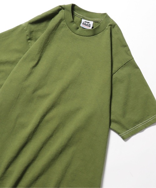 PRO CLUB (プロクラブ)の「▲Pro Club/プロクラブ 101 Adult Short Sleeve Tee Crew Neck(Heavyweight) 半袖Tシャツ カットソー ヘビーウェイト(Tシャツ/カットソー・メンズ・チャコール/バイオレット/ピンク/オリーブ/イエロー・2XL/L/M/XL/S)」の21枚目の写真