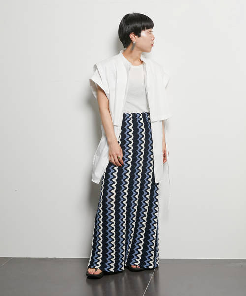 CITYSHOP(シティーショップ)の「LACE MAXI スカート(スカート・レディース・ブルー/ブラック/ホワイト・36/38)」の18枚目の写真