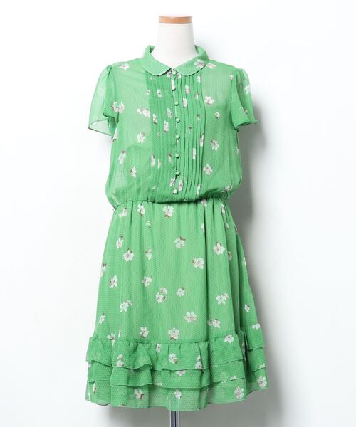 セール ブランド古着 花柄半袖ワンピース ワンピース Fray I D フレイアイディー のファッション通販 Zozoused