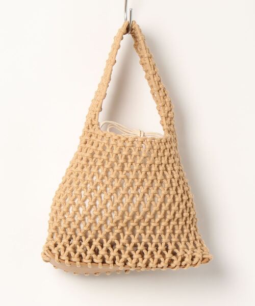 aimoha（アイモハ）の「編みハンドバッグ（ハンドバッグ・レディース・ホワイト/ブラック/ベージュ/グリーン/ブルー/イエロー/イエロー系その他2・FREE）」の15枚目の写真
