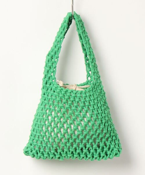 aimoha（アイモハ）の「編みハンドバッグ（ハンドバッグ・レディース・ホワイト/ブラック/ベージュ/グリーン/ブルー/イエロー/イエロー系その他2・FREE）」の16枚目の写真