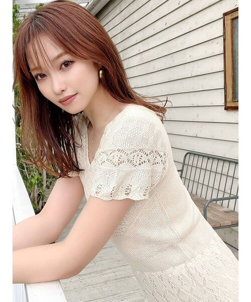 RESEXXY（リゼクシー）の「クロシェニットマーメイドワンピース