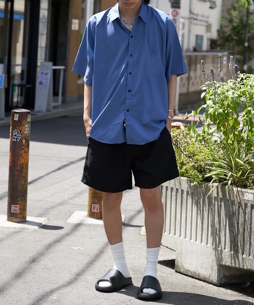 MAISON CLUB(メゾンクラブ)の「【MAISON CLUB】シンプルルーズカジュアルシャツ SCCH017 ※(シャツ/ブラウス・メンズ・ホワイト/ブラック/グレー/ブルー・FREE)」の11枚目の写真