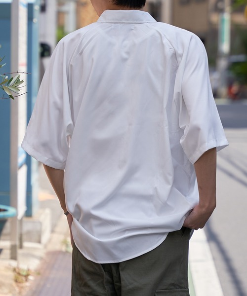 MAISON CLUB(メゾンクラブ)の「【MAISON CLUB】シンプルルーズカジュアルシャツ SCCH017 ※(シャツ/ブラウス・メンズ・ホワイト/ブラック/グレー/ブルー・FREE)」の17枚目の写真