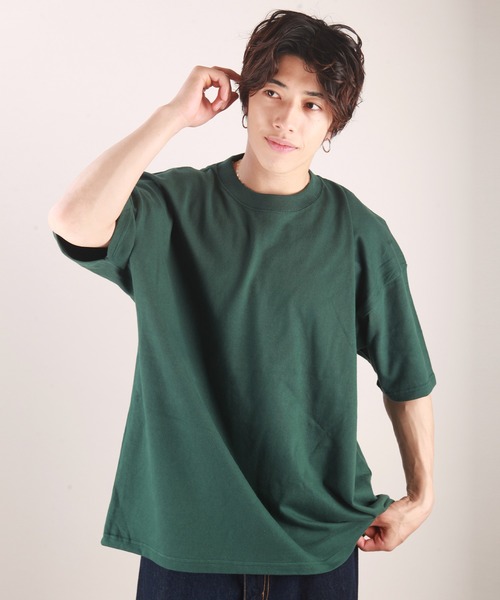 WESTSEA(ウエストシー)の「ヘビーウェイト ビッグシルエットTシャツ/ヘビーウェイトTシャツ(Tシャツ/カットソー・メンズ・ダークグリーン/ホワイト/ブルー/ブラック/スミクロ・L/M/XL)」の12枚目の写真
