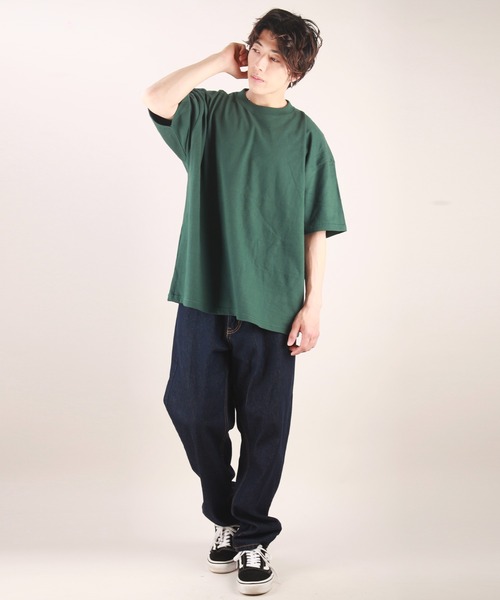 WESTSEA(ウエストシー)の「ヘビーウェイト ビッグシルエットTシャツ/ヘビーウェイトTシャツ(Tシャツ/カットソー・メンズ・ダークグリーン/ホワイト/ブルー/ブラック/スミクロ・L/M/XL)」の15枚目の写真