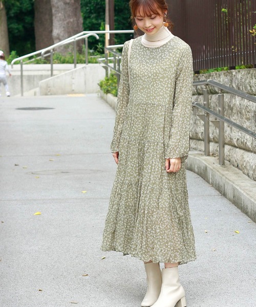 セール ブランド古着 長袖ワンピース ワンピース Crisp クリスプ のファッション通販 Zozoused