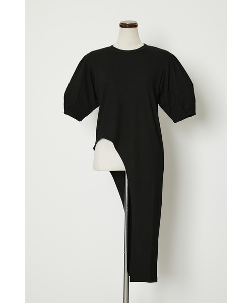 HeRIN.CYE（ヘリンドットサイ）の「Teleco long tee（Tシャツ/カットソー・レディース・ブラック/オレンジ/ブルー/ライトグリーン・FREE）」の5枚目の写真