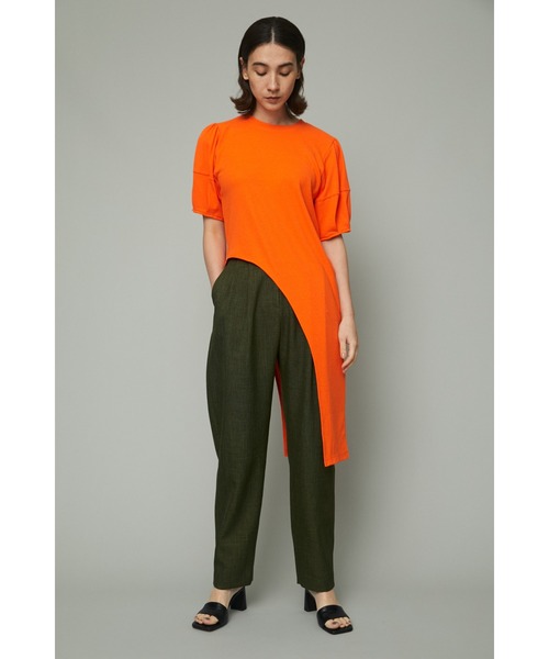 HeRIN.CYE（ヘリンドットサイ）の「Teleco long tee（Tシャツ/カットソー・レディース・ブラック/オレンジ/ブルー/ライトグリーン・FREE）」の8枚目の写真