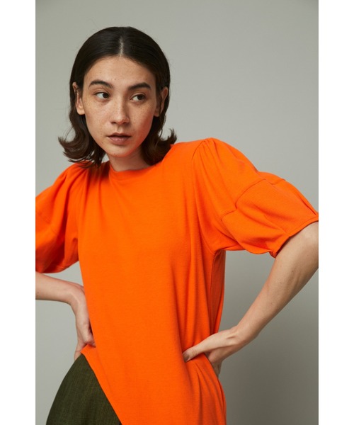 HeRIN.CYE（ヘリンドットサイ）の「Teleco long tee（Tシャツ/カットソー・レディース・ブラック/オレンジ/ブルー/ライトグリーン・FREE）」の11枚目の写真