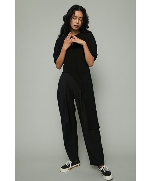 HeRIN.CYE（ヘリンドットサイ）の「Teleco long tee（Tシャツ/カットソー・レディース・ブラック/オレンジ/ブルー/ライトグリーン・FREE）」の14枚目の写真