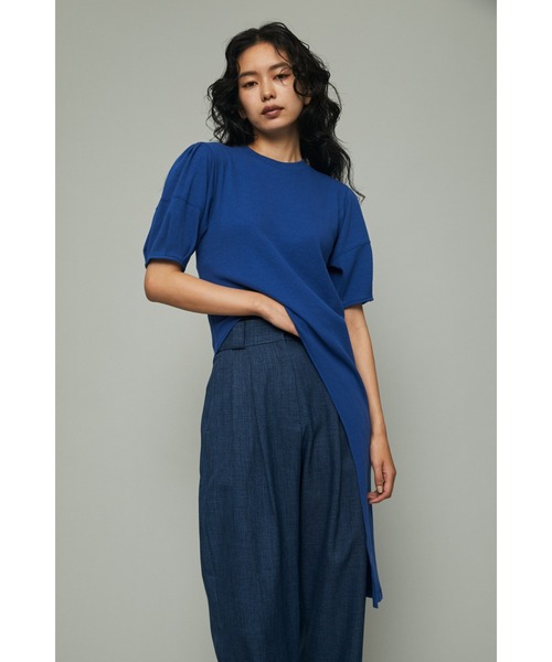 HeRIN.CYE（ヘリンドットサイ）の「Teleco long tee（Tシャツ/カットソー・レディース・ブラック/オレンジ/ブルー/ライトグリーン・FREE）」の17枚目の写真