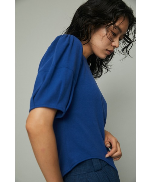 HeRIN.CYE（ヘリンドットサイ）の「Teleco long tee（Tシャツ/カットソー・レディース・ブラック/オレンジ/ブルー/ライトグリーン・FREE）」の19枚目の写真