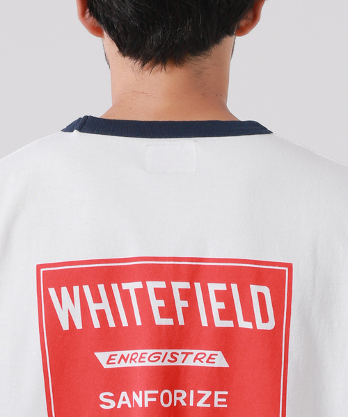 JOURNAL STANDARD(ジャーナルスタンダード)の「【WHITE FIELD/ホワイトフィールド】別注 ヴィンテージ トリミングTシャツ(Tシャツ/カットソー・メンズ・ネイビー/グリーン/ブルー系その他・MEDIUM/LARGE)」の12枚目の写真