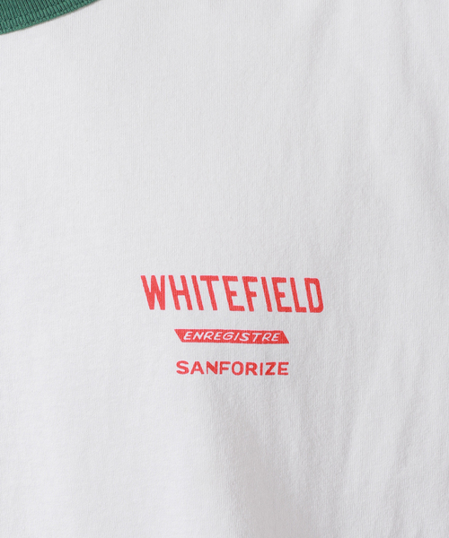 JOURNAL STANDARD(ジャーナルスタンダード)の「【WHITE FIELD/ホワイトフィールド】別注 ヴィンテージ トリミングTシャツ(Tシャツ/カットソー・メンズ・ネイビー/グリーン/ブルー系その他・MEDIUM/LARGE)」の16枚目の写真
