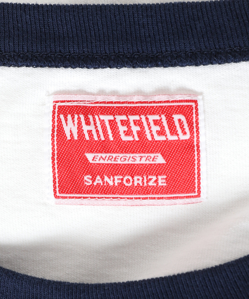 JOURNAL STANDARD(ジャーナルスタンダード)の「【WHITE FIELD/ホワイトフィールド】別注 ヴィンテージ トリミングTシャツ(Tシャツ/カットソー・メンズ・ネイビー/グリーン/ブルー系その他・MEDIUM/LARGE)」の22枚目の写真